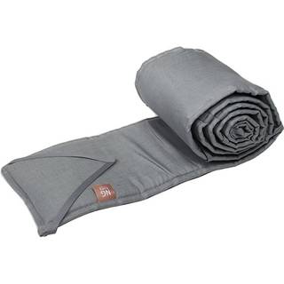 NG Baby Hør sengerand - Graphite grey