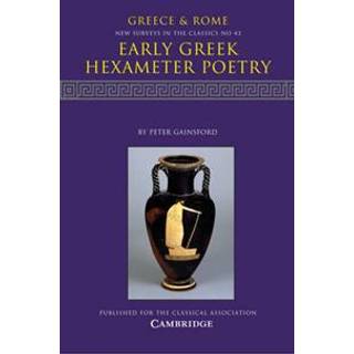 Early Greek Hexameter Poetry