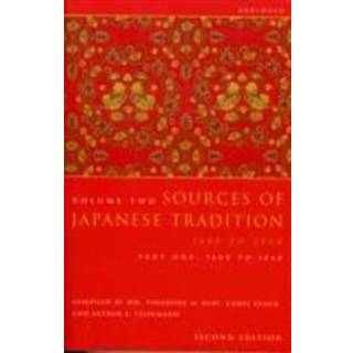 Sources of Japanese Tradition, Abridged