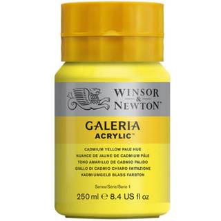 Winsor & Newton Galeria Akrylfarve 250 ml (8,4 oz) flaske Cadmium Yellow Pale Nue