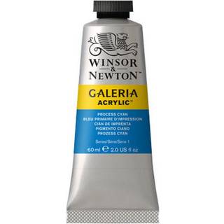Winsor & Newton Galeria Process Cyan Akrylfarve 535 60 ml
