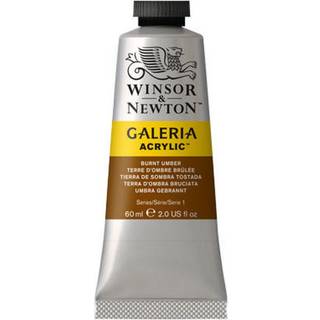 Winsor & Newton Galeria akrylfarve 60 ml Burnt Umber 076