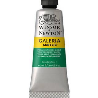 Winsor & Newton Galeria Permanent Green Middle Akrylfarve 484 60 ml