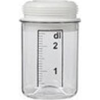 Målebæger Nordiska Plast, glasklar/hvid, 250 ml