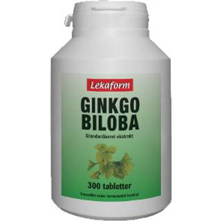 Lekaform Ginkgo Biloba - 300 tabletter