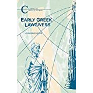 Early Greek Lawgivers