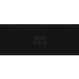 KJV Holy Bible: Personal Size Giant Print with 43,000 Cross References, Black Leathersoft, Red Letter, Comfort Print (Thumb Indexed): King James Version