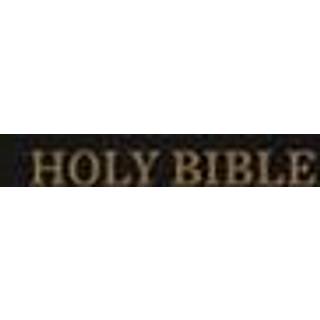 KJV Holy Bible: Giant Print with 53,000 Cross References, Deluxe Black Leathersoft, Red Letter, Comfort Print (Thumb Indexed): King James Version