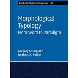 Morphological Typology