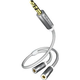 Inakustik Premium MiniJack Y-split kabel (1x 3.5 mm. Jack han - 2x hun)