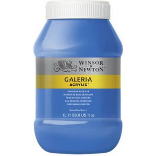 WINSOR Galeria Acrylic 1L Cerulean Blue Hue 138