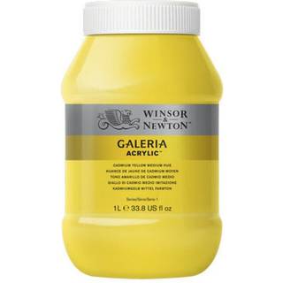 Galeria Acrylic 1L Cad Yel Medium Hue 120
