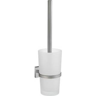 WC-børste Smedbo House RS333 Børstet Krom/Matteret Glas