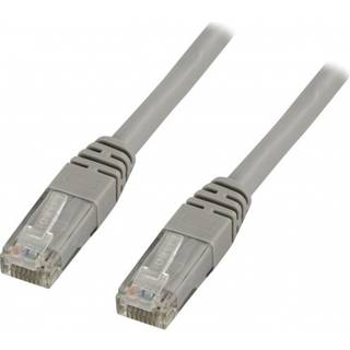DELTACO UTP Cat.5e patch cable 0.5m, green