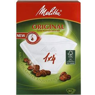 Melitta Melitta Kaffefilter 102 Hvid pakke med 80 stk. 4006508114863