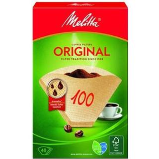 Melitta Melitta Kaffefilter 100 Ubleget pakke med 40 stk. 4006508126033