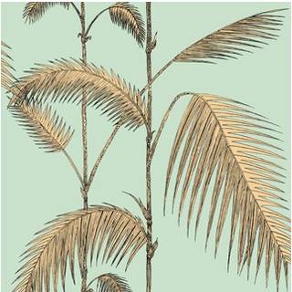 Palm Leaves - Mint & Sand
