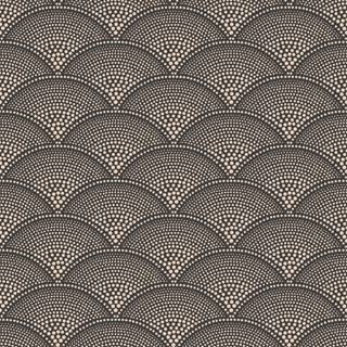 Feather Fan - Charcoal & Bronze