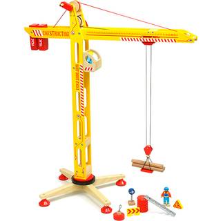 Vilac kran i træ stor - Grande Grue Crane