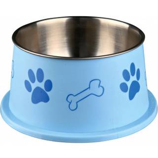 Trixie Long-Ear Bowl Stainless Steel/Plastic 0.9 l/ø 15 cm assorted colours
