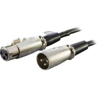 Deltaco XLR-lydkabel 3-pin han - 3-pin hun 7m s