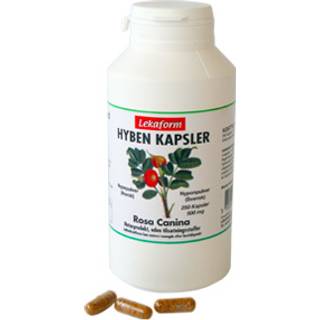 Lekaform Hybenkapsler - 250 kapsler