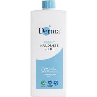 Derma Family Håndsæbe Refill m. pumpe - 1000 ml.