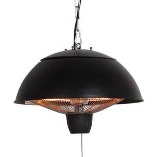 Hortus terrassevarmer hængemodel ha ø42cm sort 600/1500w