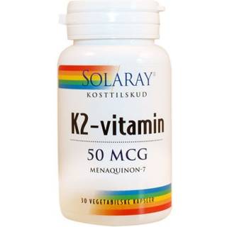 Solaray K2- Vitamin 50 mcg kapsler 30 stk.