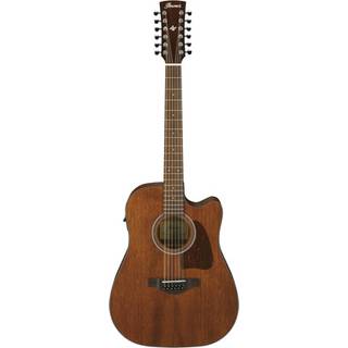 Ibanez AW5412CE Open Pore Natural 12-strenget akustisk-elektrisk guitar