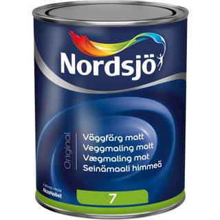 Nordsjö Vægmaling mat original Vit, 1 L