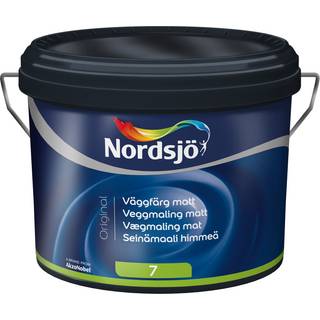 Nordsjö Vægmaling mat original Vit, 2.5 L