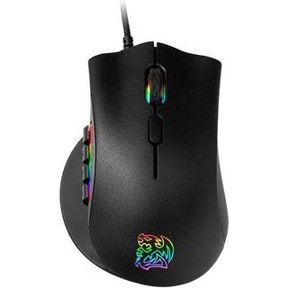 Thermaltake Tt eSPORTS NEMESIS RGB - Mus - Optisk - 16 knapper - Sort