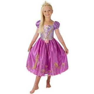 Disney Prinsesse Rapunzel Deluxe Kjole Udklædningstøj (3-9 år)(Str. 104/S)