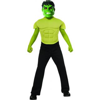 Avengers Monter Marvel Hulk Muscle Chest Shirt Shirt Child Costume One Størrelse