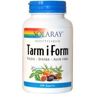 Solaray Naturlig Tarm i Form - 100 Kapsler