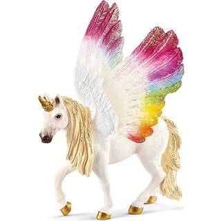 Schleich Winged rainbow unicorn foal