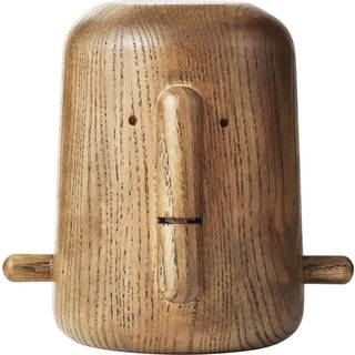 Normann Copenhagen - Ni træfigur - Bejdset ask