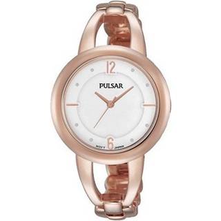 Pulsar PH8208X1 Dress Hvid/Rosaguldtonet stål Ø33 mm