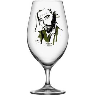 Kosta Boda All about you ølglas 40 cl 2-pak Want him (grøn)