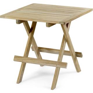 Brafab, Opal Sidebord 50x50 cm Hvidpig. Teak Brafab