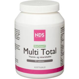NDS Multi Total - multivitamin- og mineral - 90 Tabletter