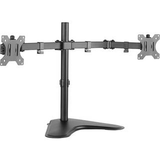 LogiLink Dual monitor stand 13-32" steel arm length: each 460 mm
