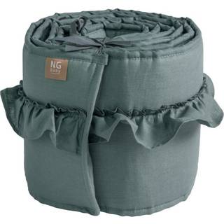 NG Baby Bumper sengetøj med flæse Dust Pink One Size      Unisex