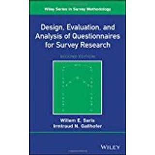 Design, Evaluation, and Analysis of Questionnaires for Survey Research
