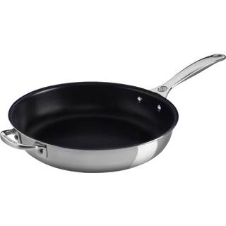 Le Creuset 3-PLY Signature stegepande dyb med belægning 32 cm