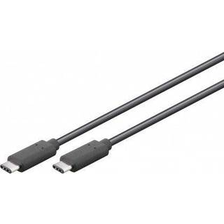 USB-C 3.2 Gen.1 kabel - Sort - 3 m