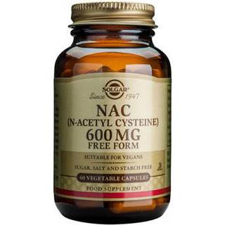 Solgar NAC (N-Acetyl Cysteine) 600 mg - 600 mg - 60 Kapsler
