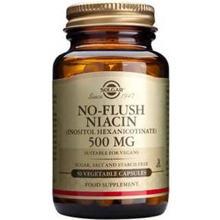 Solgar No-Flush Niacin, 50 kapsler