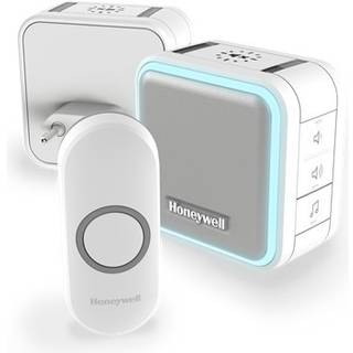 Honeywell DC515NHGP2 Hjem & Have trådløs dørklokkesæt med 2 klokker, hvid